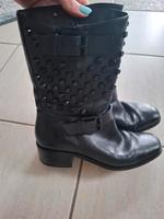 Stiefel Michael Kors 7,5M  schwarz mit Nieten Rheinland-Pfalz - Altrip Vorschau