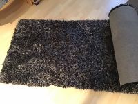 Hochflor Teppich 90 x 500 cm schwarz/grau Baden-Württemberg - Baiersbronn Vorschau