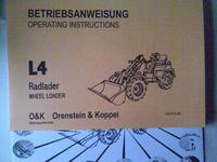 O&K-L4 Radlader -Betriebsanleitung- Hessen - Limburg Vorschau