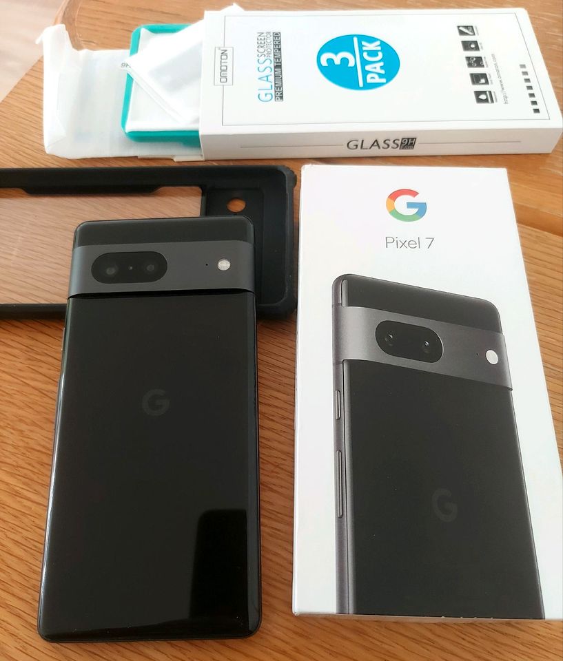 Google Pixel 7-Telefon in Obsidian (Schwarz) zu verkaufen, sehr g in Bremen