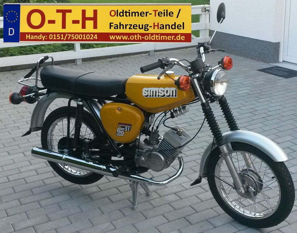 SUCHE: Simson SR1 SR2 SR2E S50 S51 AWO BMW EMW BK MZ Stoye Campi in Genthin