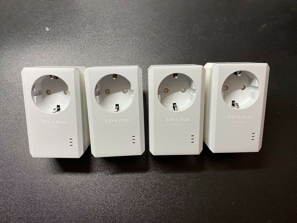 1 Paar, 2 Stück, TP-Link AV500 Powerline Adapter TL-PA4010P in Grevenbroich