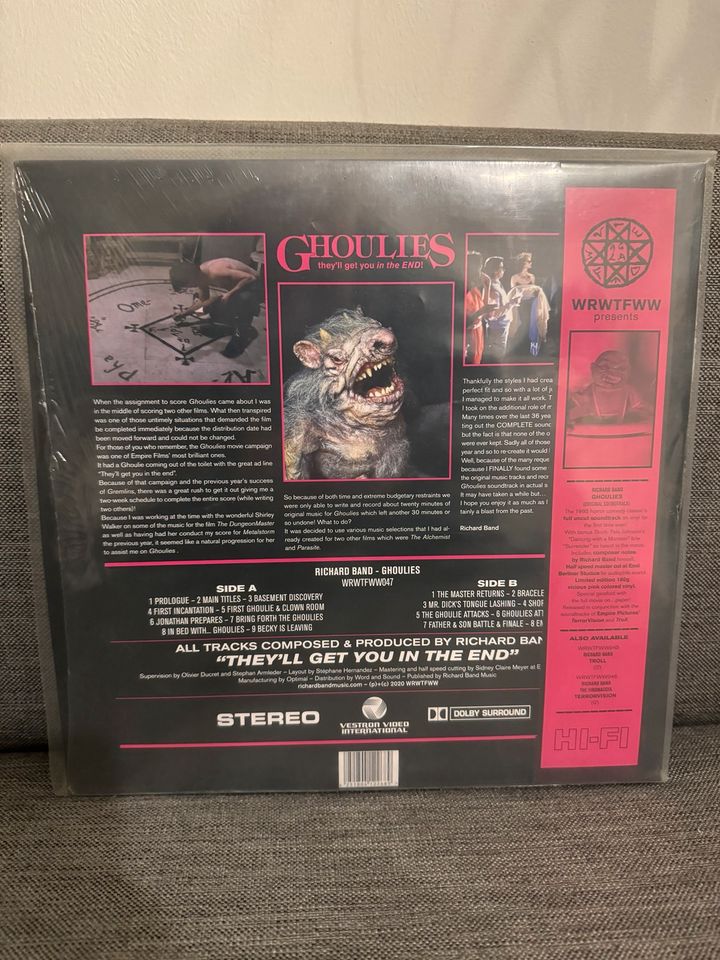 Richard Band - Ghoulies Original Soundtrack (Vinyl) in Kassel