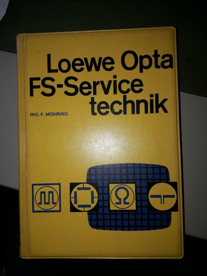 Loewe Opta FS-Service Technik Röhrenfernseher 1966 Fernseher in Eschwege