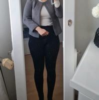 Grauer kurzer Blazer Niedersachsen - Verden Vorschau
