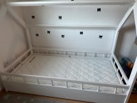 Hausbett Kinderbett 80x160 cm mit Rausfallschutz und Lattenrost Bayern - Stein Vorschau
