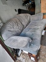 Sofa, Couch, Zweisitzer, Nubukleder Niedersachsen - Harsum Vorschau