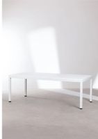 Gartentisch weiß Set 210cm x100 cm mit 4 Stühlen Bayern - Bad Wörishofen Vorschau