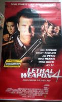 Lethal Weapon 4, Riesen Filmplakat, Poster, Retro, gebraucht. Rar Baden-Württemberg - Baden-Baden Vorschau