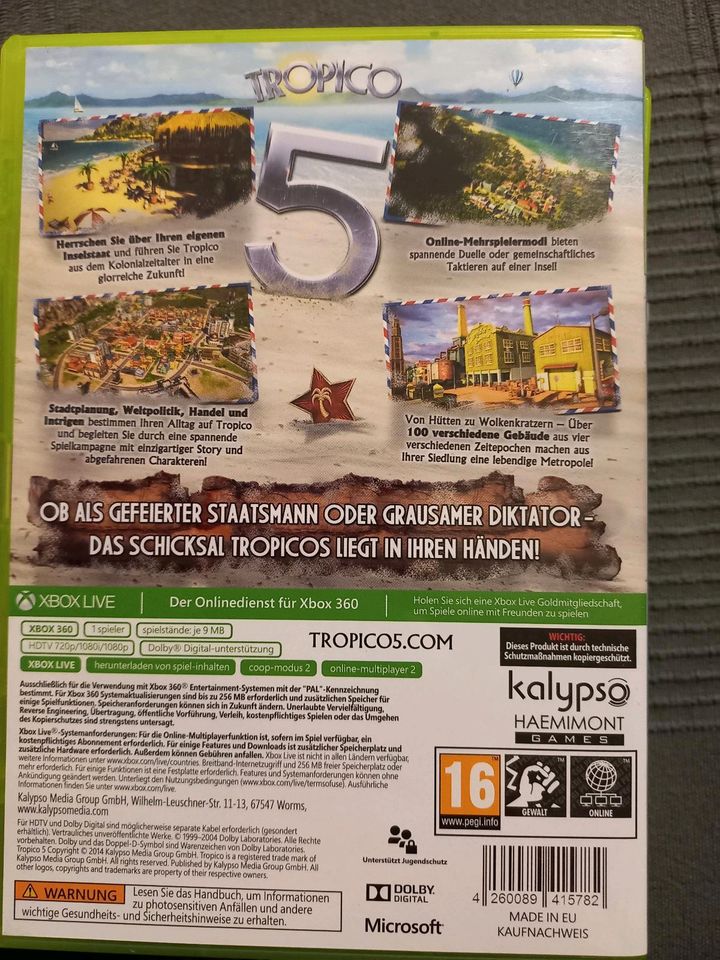 Tropico 5 für XBOX 360 in Celle