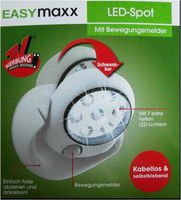 Easymaxx LED-Spot mit Bewegungsmelder Kabellos Neu Bayern - Schweitenkirchen Vorschau