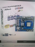 ASRock Mainboard 880GM-LE mit CPU Athlon 250 neues BIOS Hessen - Rodgau Vorschau