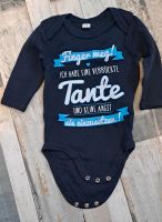 Baby body Junge Tante Spruch Geschenk Geburt patentante Nordrhein-Westfalen - Eschweiler Vorschau