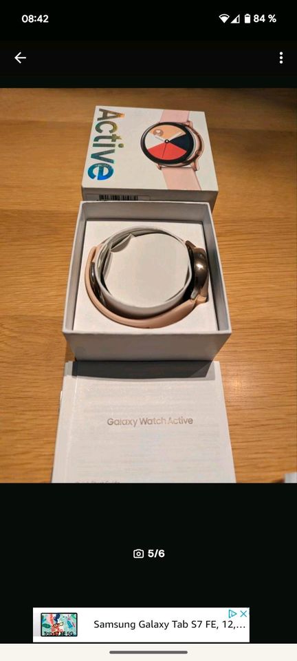 Samsung Galaxy Watch Active SM-R500+Wechselarmbänder in Neumünster