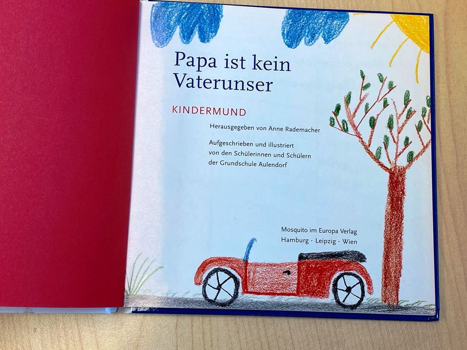 ⭐ Papa ist kein Vaterunser. Kinder über Väter-Kindermund Geschenk in Werne