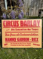 Plakat Poster CIRCUS BARLAY Vintage 1950 Maßgefert. Rahmen Dresden - Neustadt Vorschau