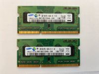 RAM 2x2GB (4GB) - Samsung SODIMM DDR3 Berlin - Pankow Vorschau