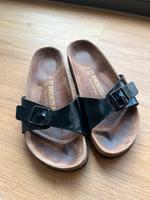 Birkenstock Gr. 37 Schwarz hochglanz Saarland - Merzig Vorschau