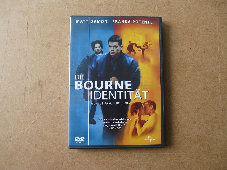 DIE BOURNE IDENTITÄT mit Matt Damon – DVD (Action) in Leverkusen