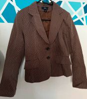 H&M Blazer braun Nadelstreifen Größe 40 Schwerin - Krebsförden Vorschau