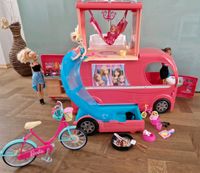 Barbie Camper mit viel Zubehör Nordrhein-Westfalen - Dormagen Vorschau