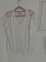 Tunika Long Shirt weiß Spitze Größe 44 46 Baden-Württemberg - Rottweil Vorschau