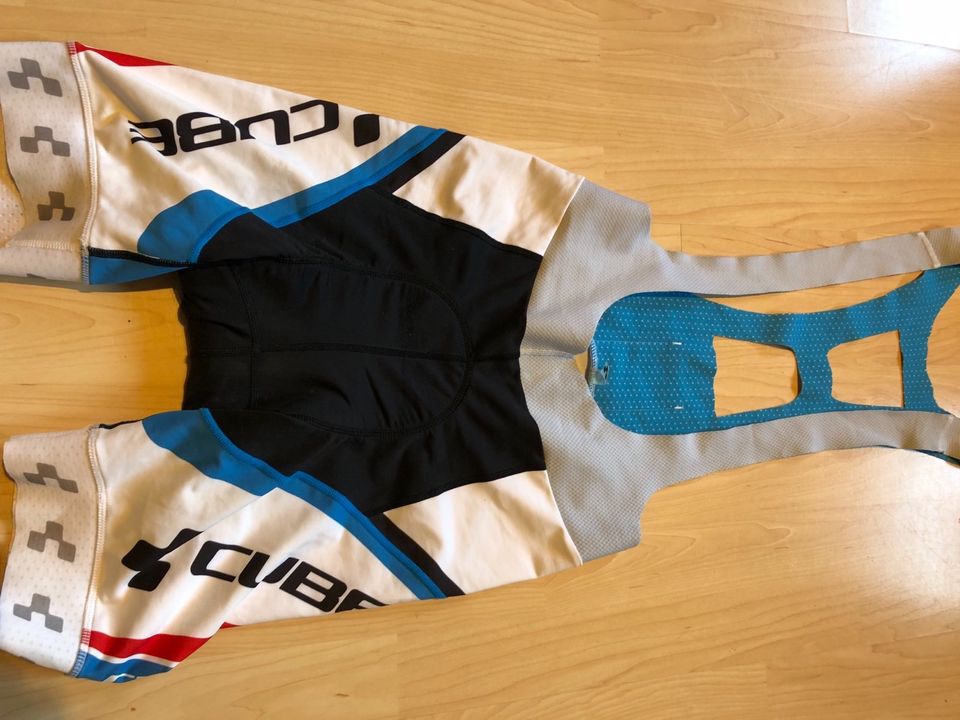 Cube Teamline Bibshort Fahrrad Trägerhose Herren S in Alfeld (Leine)