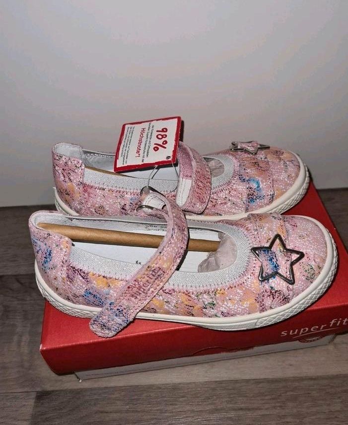 Superfit Sandalen ballerina Leder rosa NEU Etikett 27 weite M IV in Berlin