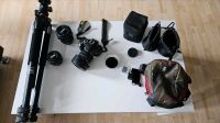 Nikon D5200 + 3 Objektive,  Stativ und Tasche, DSLR Spiegelreflex Berlin - Reinickendorf Vorschau