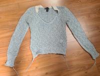 Diesel Pullover Pulli dünn hellblau weiß gestrickt Gr. M Berlin - Reinickendorf Vorschau