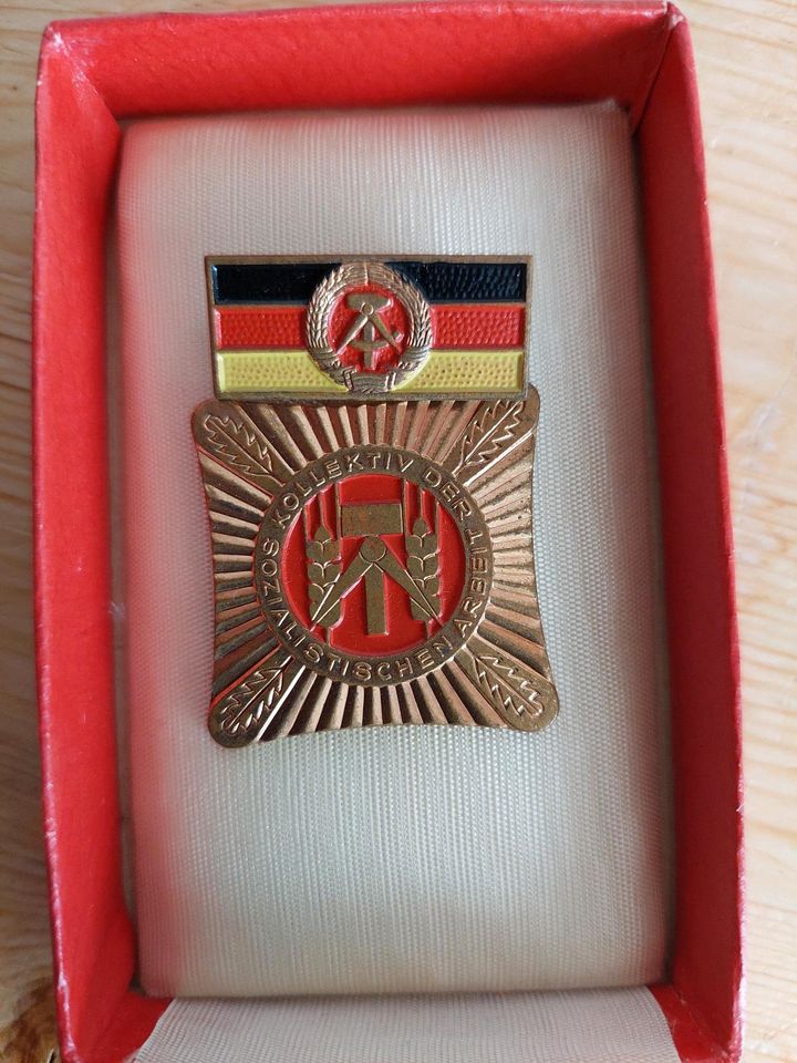 Aktivisten Medaille der DDR in Gröditz
