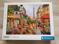 Puzzle 1000 Teile Flowers in Paris Clementoni Baden-Württemberg - Besigheim Vorschau