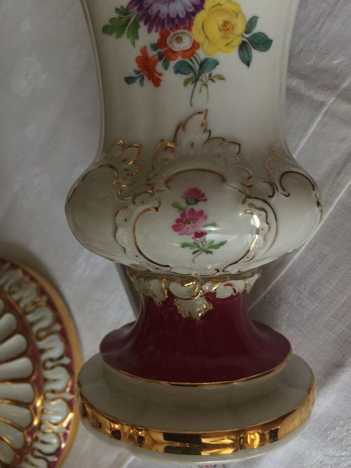 Meissen Porzellan Vase in Essen