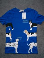 H&M Shirt Tshirt kurzarm mit Hunden Gr. 134/140 Bayern - Trebgast Vorschau