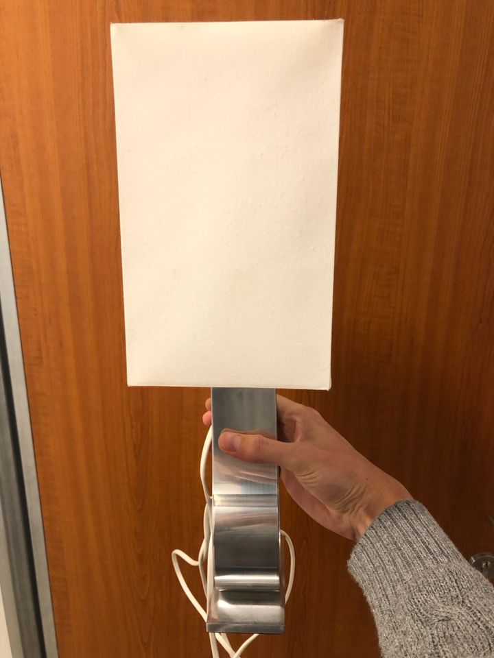 Ikea Klabb Stehlampe in creme weiß in Renningen