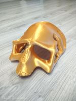 Totenkopf Sido Maske als Deko oder zum aufsetzten, Gold Schleswig-Holstein - Lütjenburg Vorschau