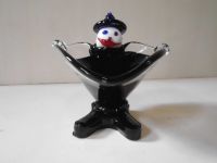 Murano Glas Aschenbecher Clown 60er Italien Venedig Schleswig-Holstein - Silberstedt Vorschau