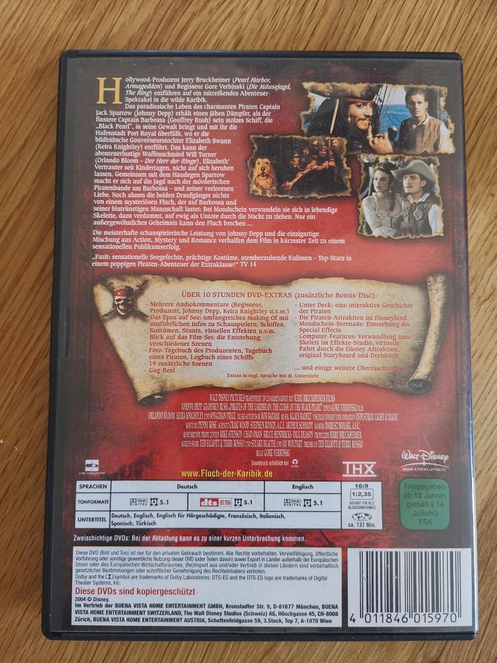 DVD Fluch der Karibik 2-Disc Set Special Edition in Kehl