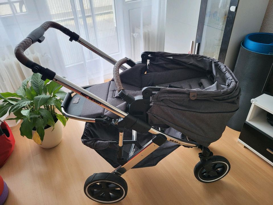 Abc Design Salsa 4 Air Kinderwagen grau in Pulheim