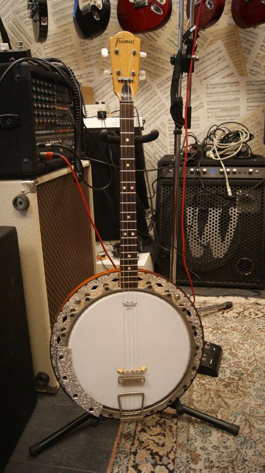 FRAMUS NASHVILLE FOUR-STRING-TENOR-BANJO FROM 1975 CASE!!! in Berlin