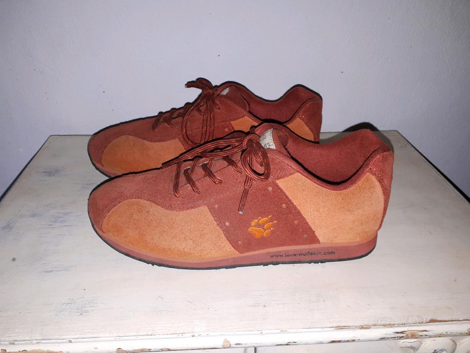 Jack Wolfskin Sneaker Turnschuhe Wildleder Gr.38 in Kempen