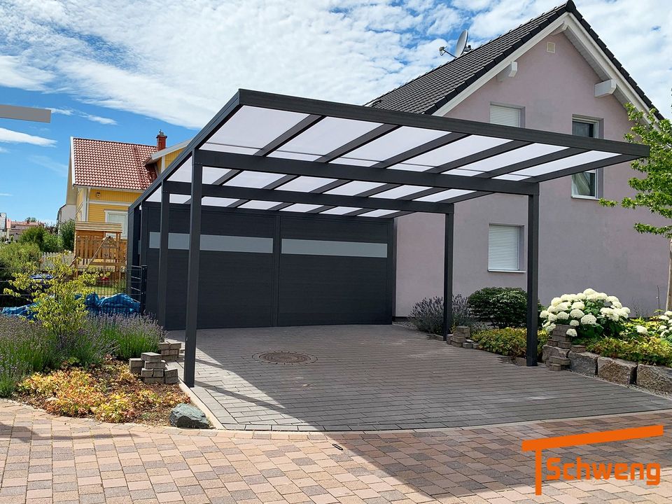 Carport (C600+; S400), C600+ 6m x 6m in Freiburg im Breisgau