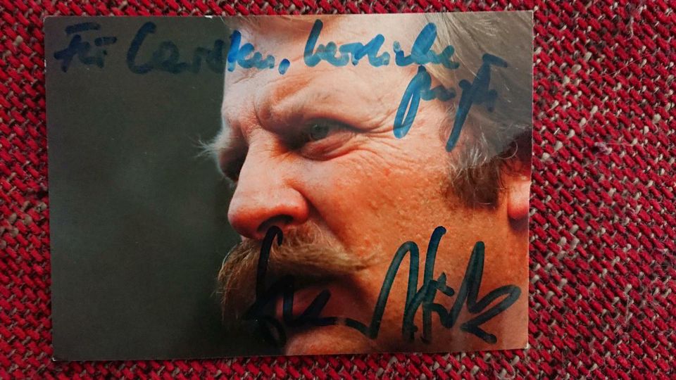 Autogrammkarte Eberhard Feik in Berlin