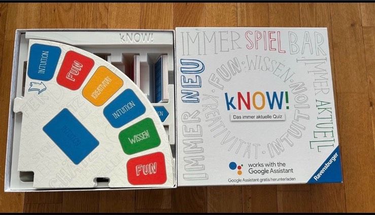 Brettspiel KNOW von Google - das immer aktuelle Spiel in Berlin