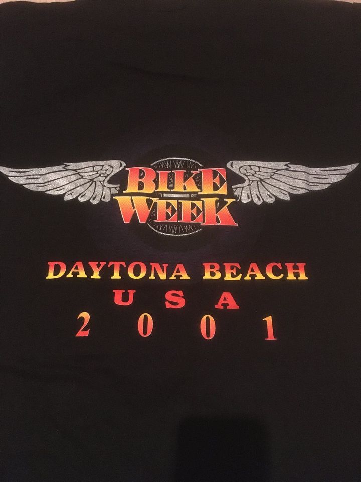 Harley Daytona Beach Bike Week 2001 Florida Shirt Vintage in Burgstädt