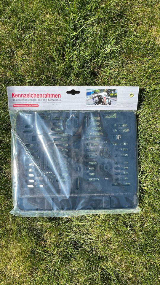 Motorrad Kennzeichenhalter 280x220 mm in Wedemark