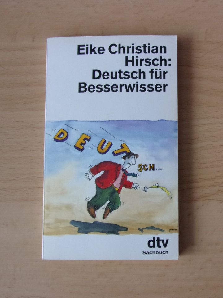 Eike Christian Hirsch "Deutsch für Besserwisser" in Rastatt