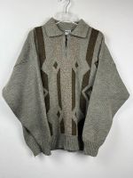 Vintage Half-Zip Pullover - Retro Sweater- 90s-Oldschool -Gr. M-L Niedersachsen - Neuenhaus Vorschau