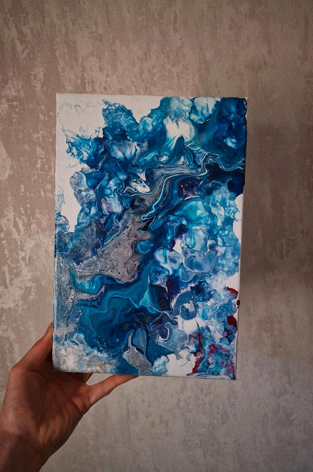 Acrylpouring Bild in Mörfelden-Walldorf