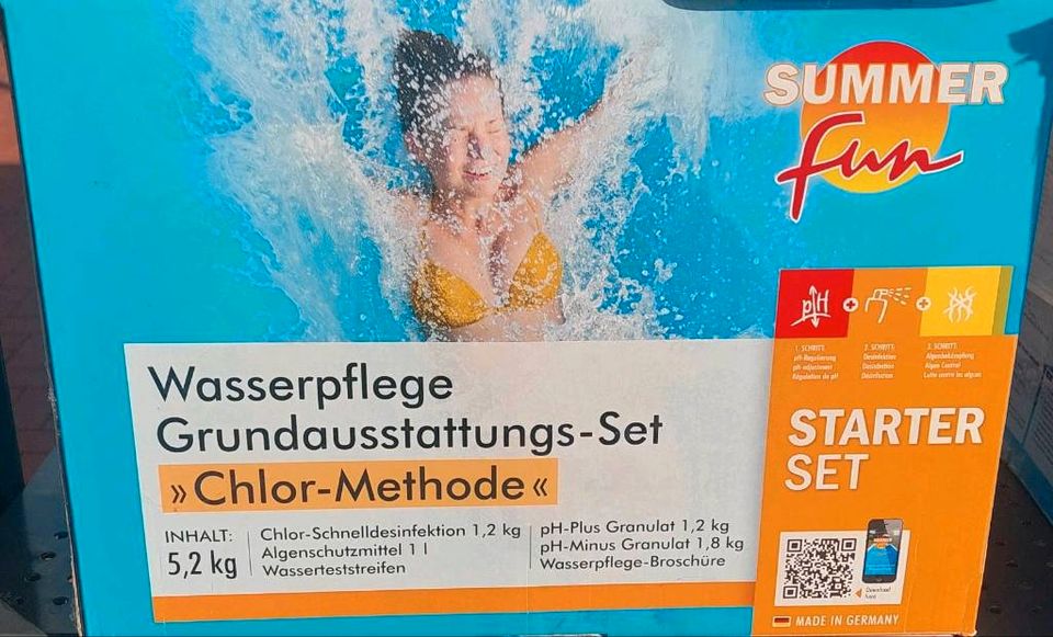 Steinbach comfort 50 Poolpumpe mit Schutzhütte und Zubehör in Drage